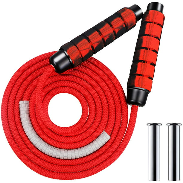 Boxing Gym Jump Rope Adult Weighted Jump Skipping Rope Adult for Men Women